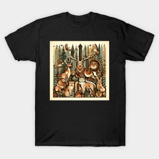 Great Family of the Forest T-Shirt